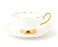 Teacup &amp; Saucer - 250ml - Fine China LyndalT