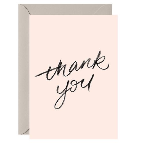 CARD - Thank You - Galina Dixon, Name: Thank You (Blush)
