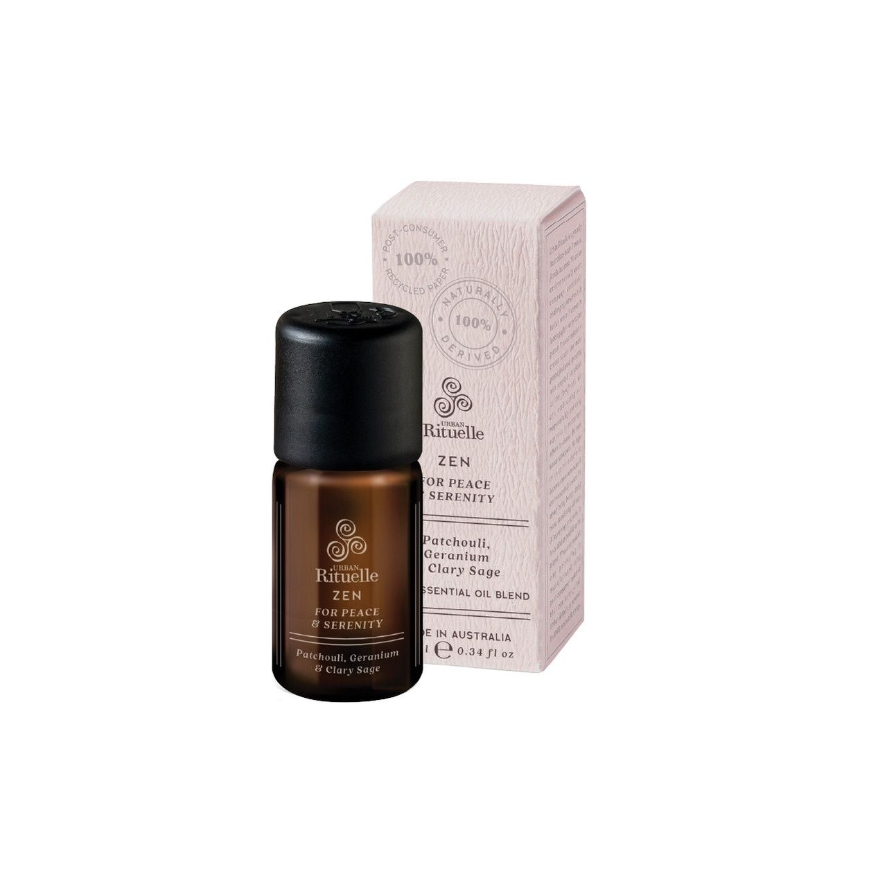 ESSENTIAL OILS - Natural Remedy 10ml, Scent: Zen - patchouli