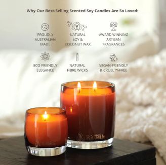 CANDLE Scented - small 140g