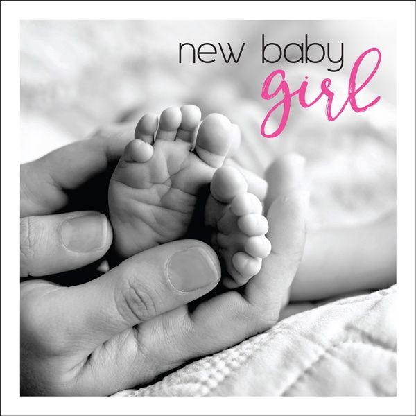 CARD small - Congrats - Affirmations, Style: Baby Girl