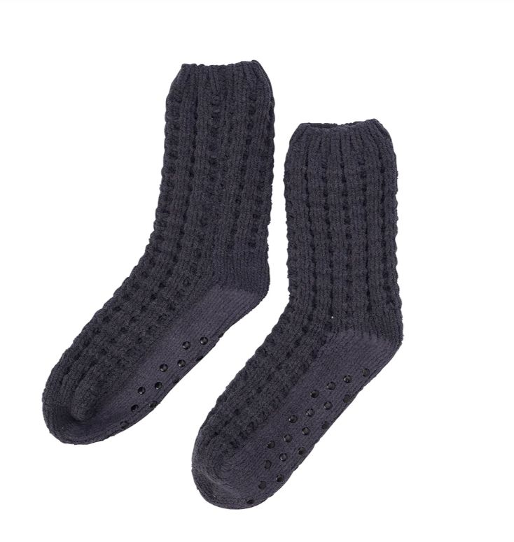 Socks - Chenille Room - one size, Colour: Black