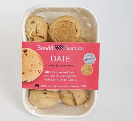 Mini Biscuits Gluten-free Dairy-free, Flavour: Date