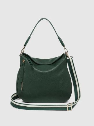 Shoulder Bag - Nadia Louenhide, Colour: Forest Green