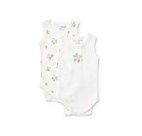 Bodysuit Sleeveless - 2pk Strawberry Fields, Size: 0000