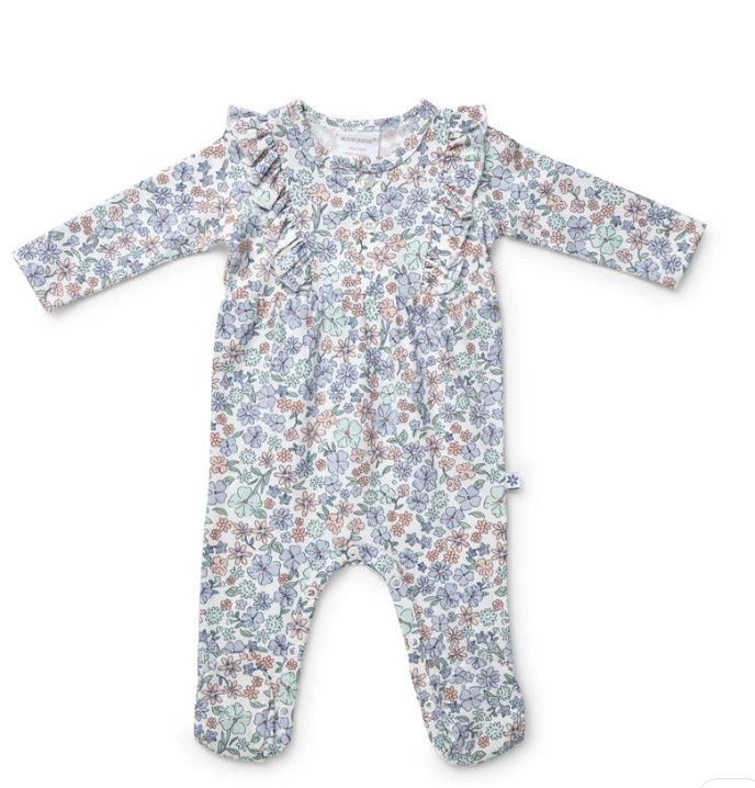 Coverall - Longsleeve Winterfields Floral - Marquise, Size: 00