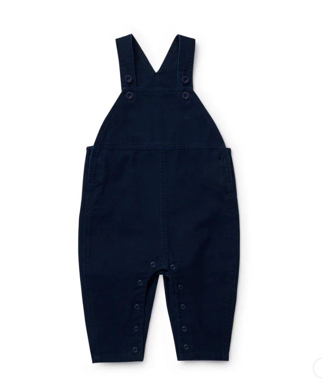 Overall Navy Denim - Sleeveless Marquise, Size: 000