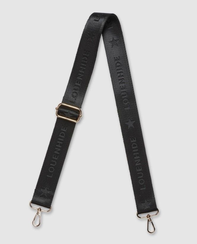 Bag Strap - Logo - Louenhide, Colour: Black