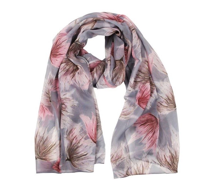 Scarf - Ursula, Colour: Grey