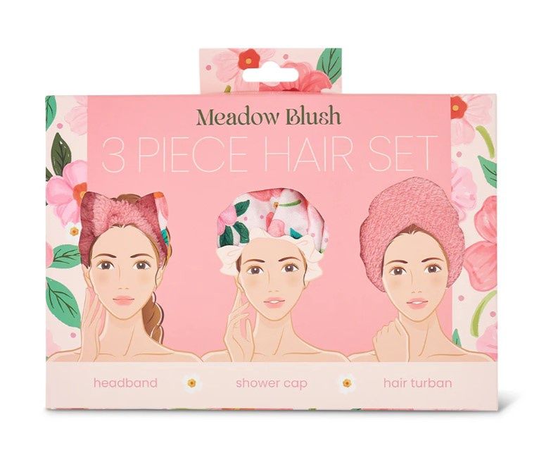 Hair Set - Meadow Blush 3pc