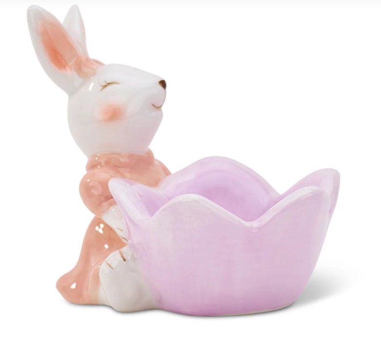 Bunny Egg Cup, Colour: Pink