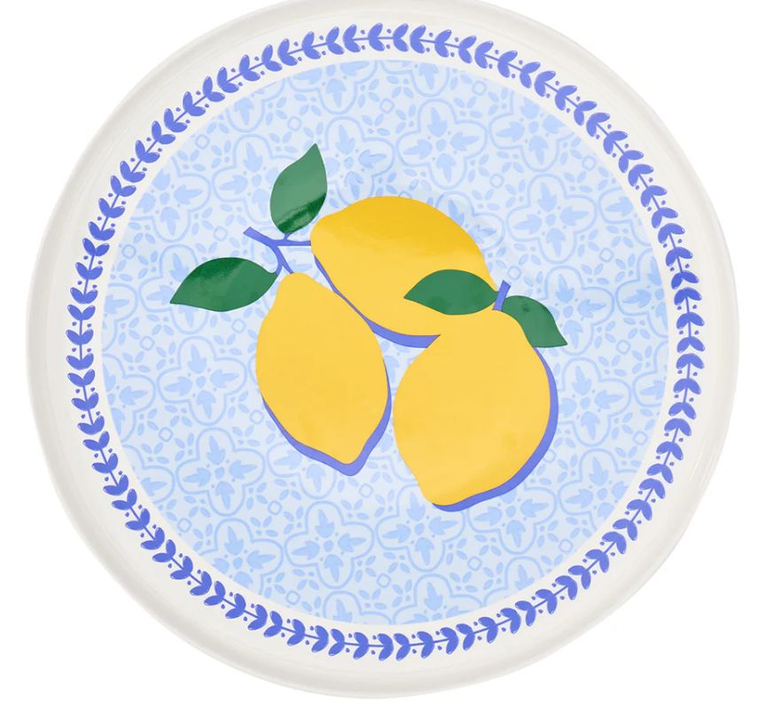 Plate - Serving Plate - Lemons