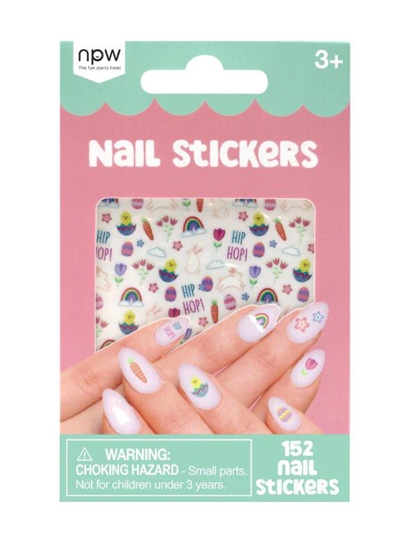 Nail Sticker - Easter Rainbow Multi