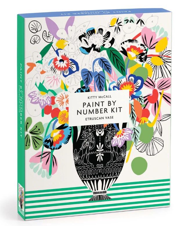 Paint by Number Kit - Vase  Kitty McCall Etruscan