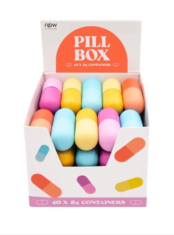 Pill Box - Multi-coloured