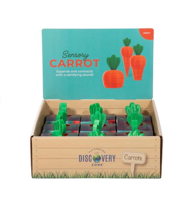 3D Sensory Carrot