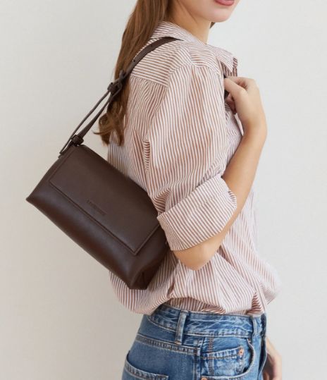 Crossbody Bag - Sophia - Louenhide, Colour: Chocolate