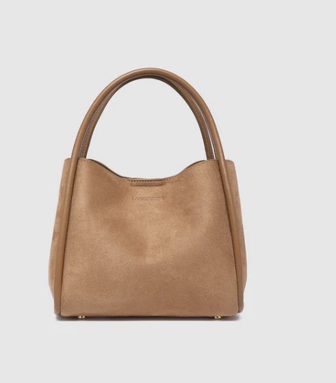 Tote Mini Steffie Bag - Suedette Louenhide, Colour: Honey