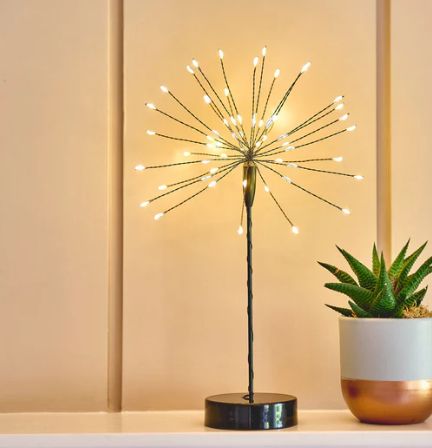 Lights - Mini Table Starburst, Colour: Black