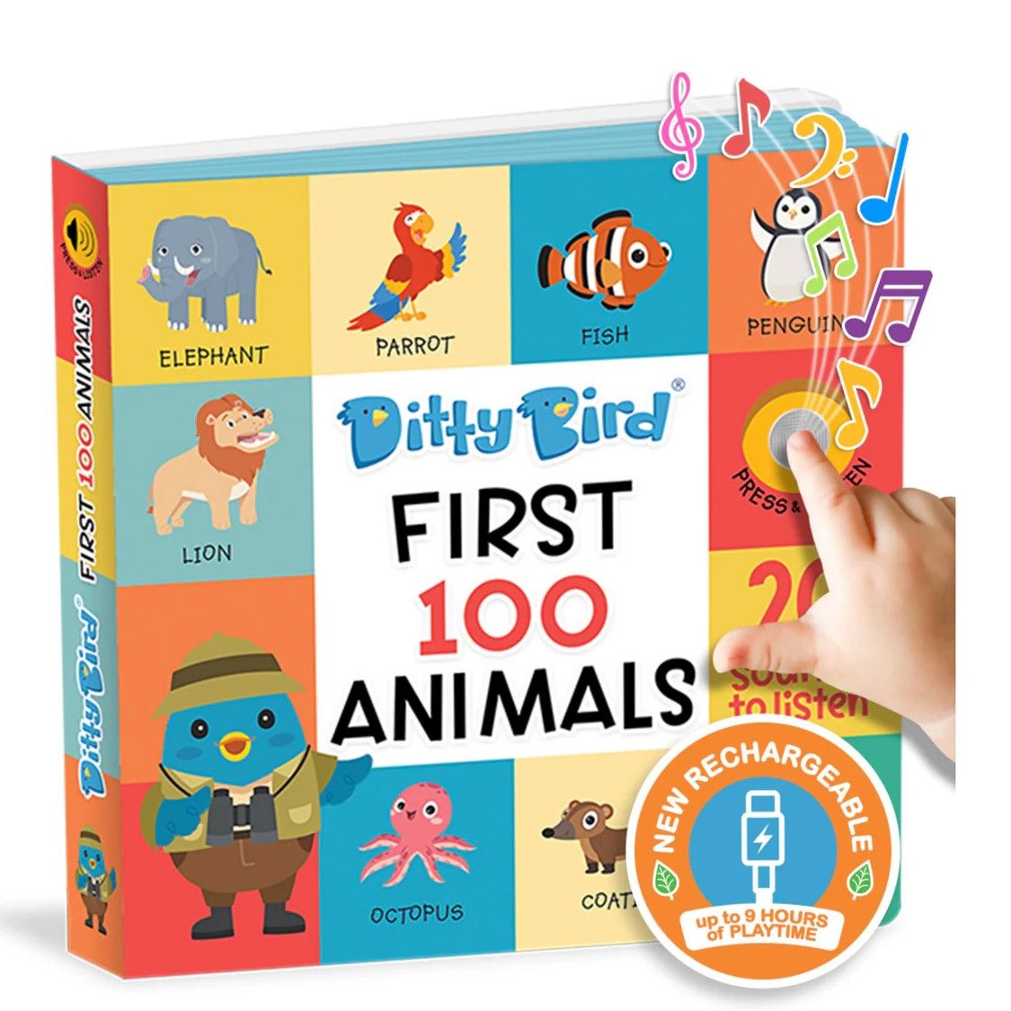 Ditty Bird - First 100 Animals