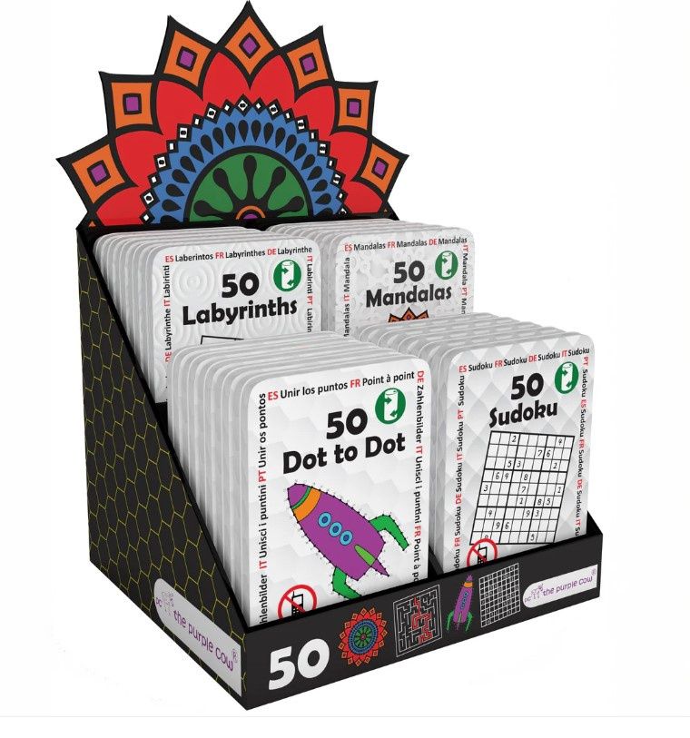 Activity Packs  - The Purple Cow, Name: Mandalas