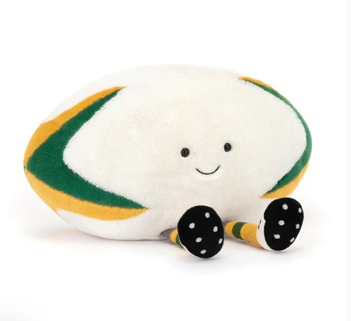 JELLYCAT - Amuseables Sports Australian Rugby Ball