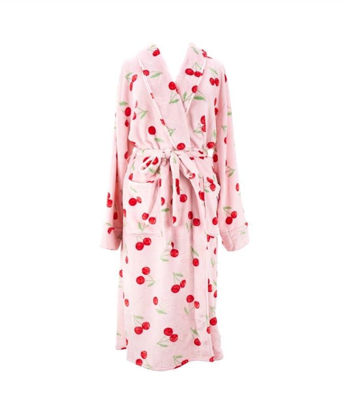 Bath Robe - Cosy Luxe, Colour: Velvet Cherry
