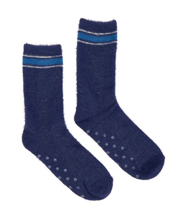 Socks - Grippy Lounge Men's Stripe