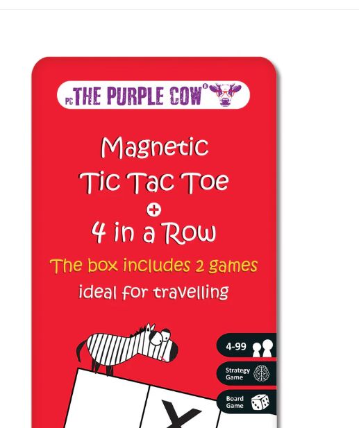 Magnetic Travel Games, Style: Tic Tac Toe &amp; Four in a Row