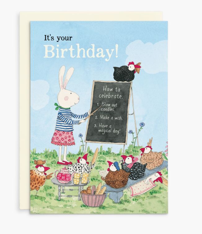 CARD - Happy Birthday - Ruby Red Shoes, Style: It's Your Birthday