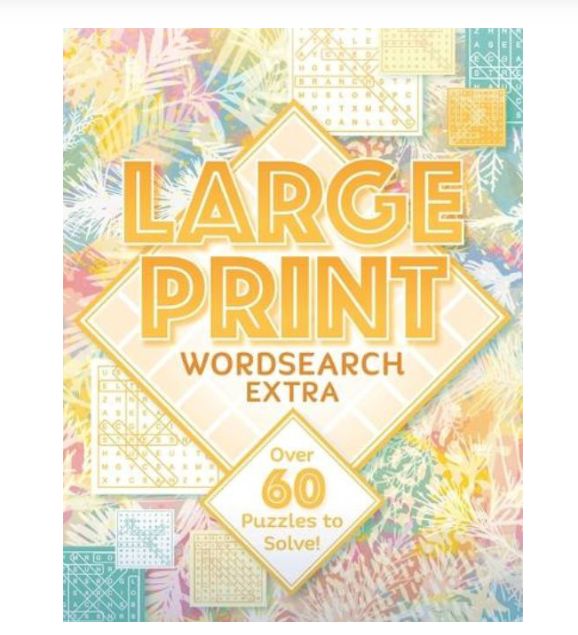 BOOK - Wordsearch Extra Large Print