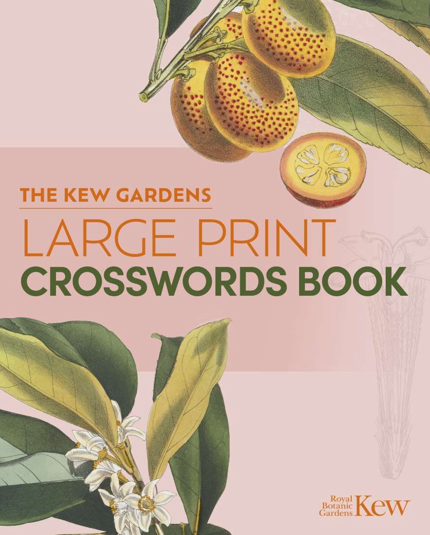 Book - Large Print Crosswords Book - Kew Gardens