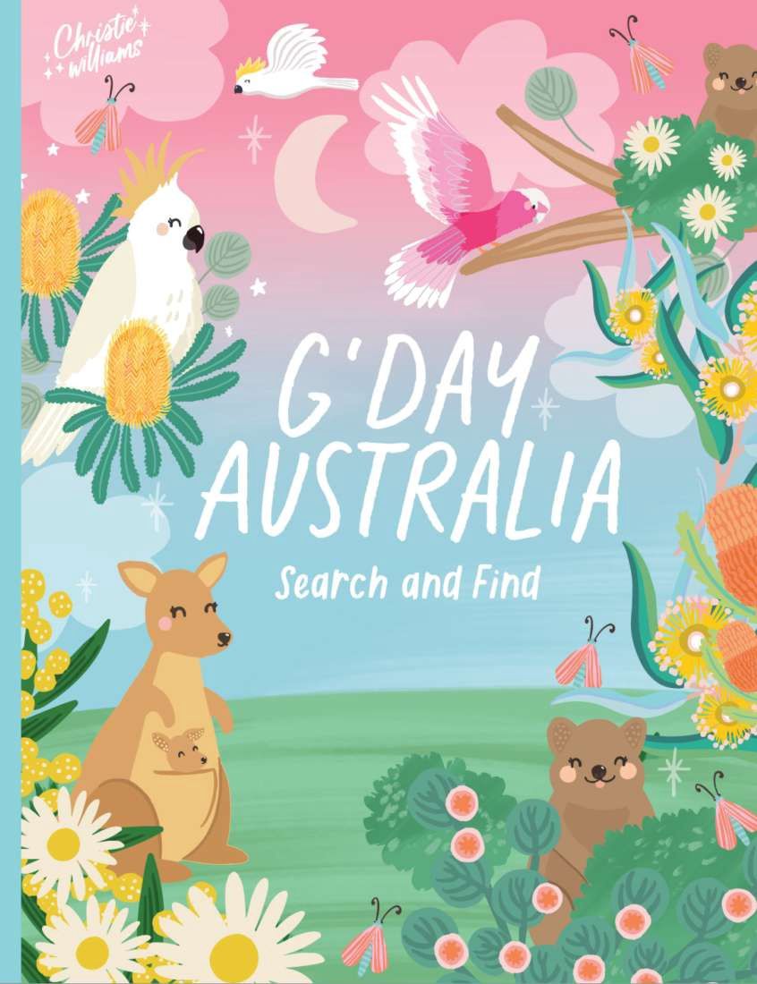 BOOK - G'Day Australia - Search and Find