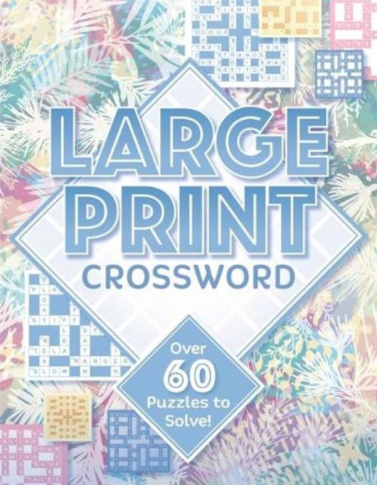 Book - Large Print Crosswords