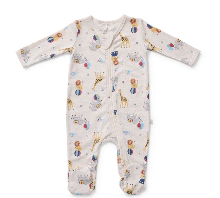 Zipsuit Longsleeve - Circus, Size: 0000