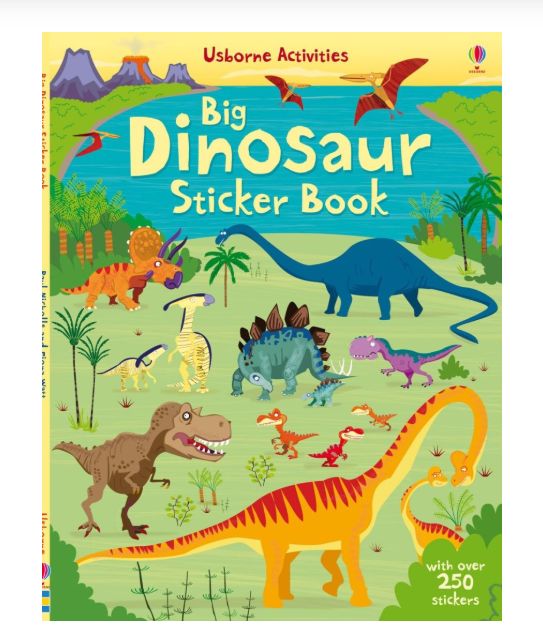 Book - Big Dinosaur Sticker, Style: Dinosaur