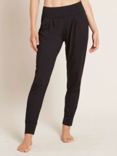 Pants -  Downtime Lounge - Boody, Colour: Black, Size: XS