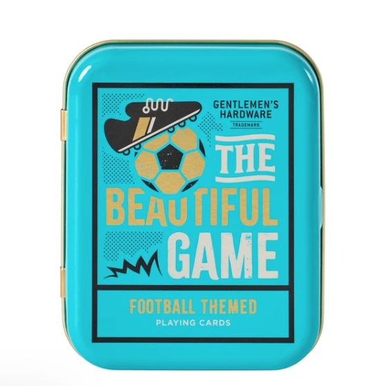 Playing Cards - Soccer Themed - Travel Tin