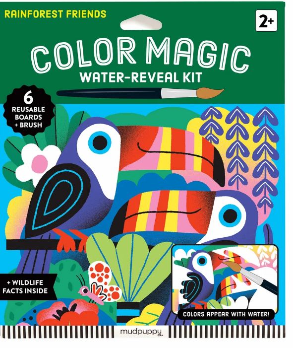 Colour Magic Reveal Kit, Animal: Rainforest Friends
