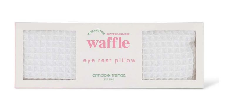 Eye Rest Pillow -  White Waffle