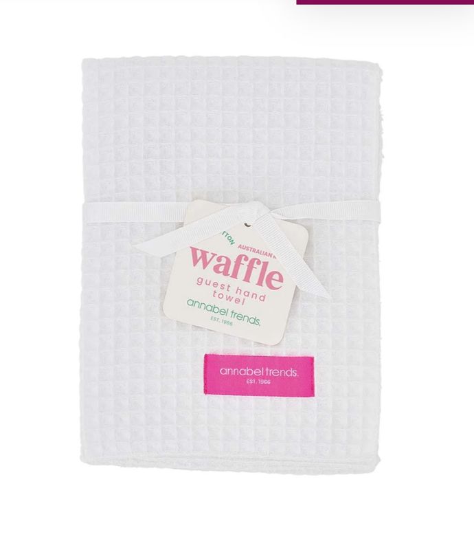 Towel - Guest Waffle Hand Towel