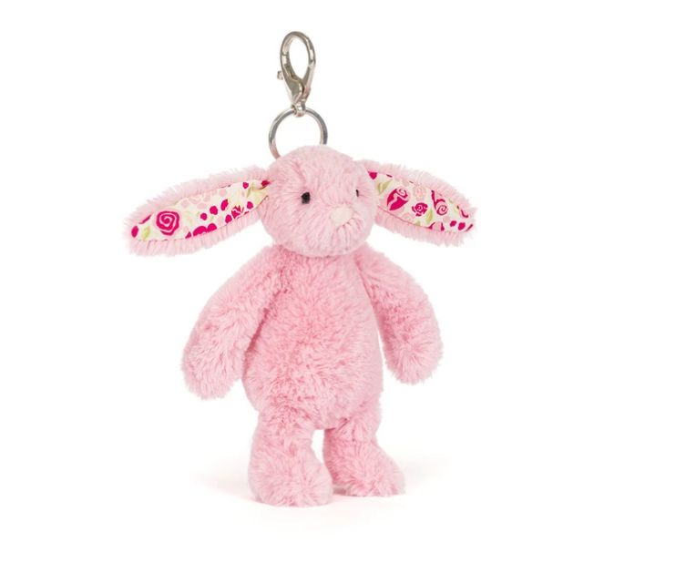 JELLYCAT - Bag Charm Blushkin Blossom Bunny