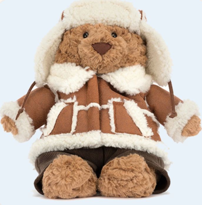 JELLYCAT - Christmas Bear Bartholomew "Alpine" Outfit