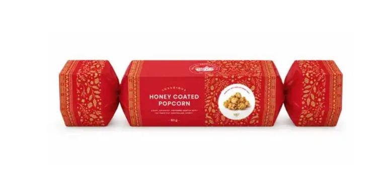 Christmas - Festive Cracker Honey Popcorn 80g