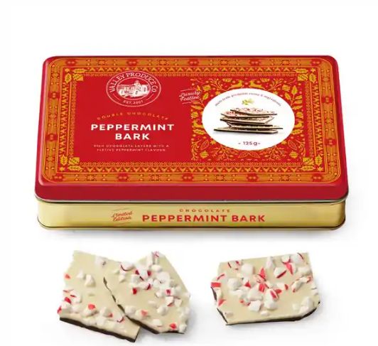 Christmas - Festive Luxury TIN Peppermint Bark 125g
