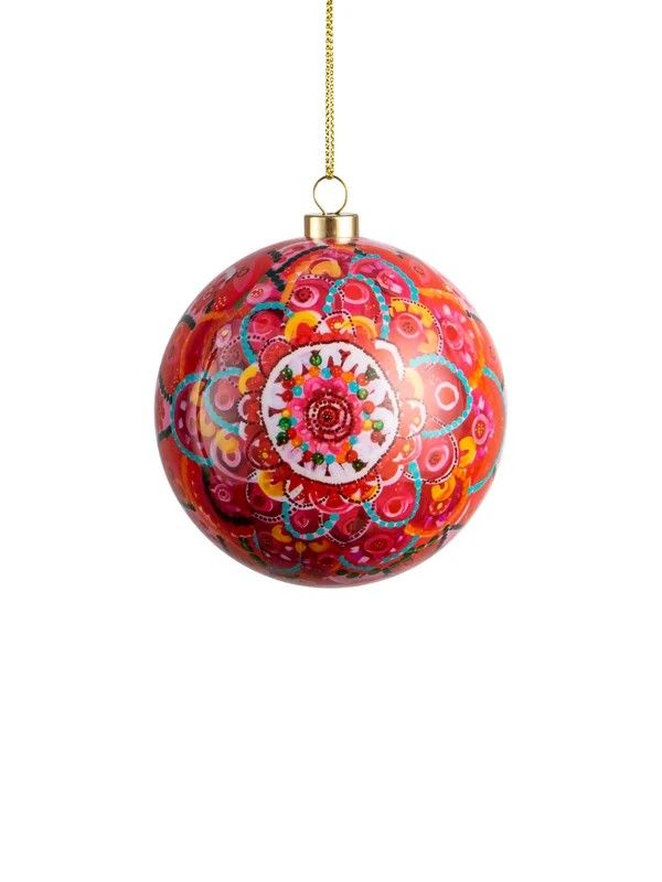 Bauble - Aboriginal Gathering of Hearts Bauble