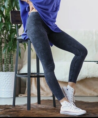 Mineral Washed Leggings