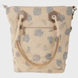 Floral Dragonfly Tote