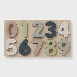 Large Soft Silicone Number Puzzle