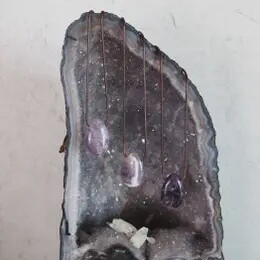 Amethyst Polished Necklace